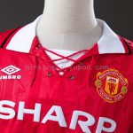 Manchester United 1992-1994 Home Retro Long Sleeve Jersey S-XXL - 图片 6