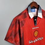 1996 Manchester United Home Retro Shirt S-XXL - 图片 4