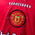 Manchester United 1996 Home Retro Long Sleeve Jersey - 图片 3
