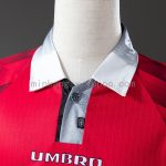 Manchester United 1996 Home Retro Long Sleeve Jersey - 图片 5
