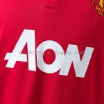 Manchester United 2013/14 Home Retro Long Sleeve Jersey S-XXL - 图片 6