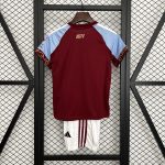 Aston Villa 25/26 Home Kids Jersey - 图片 6