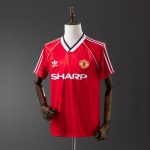 Manchester United 1984 Home Retro Jersey