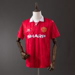 Retro 1992-1994 Manchester United Home Jersey S-XXL