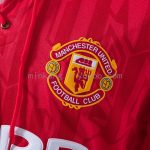 Retro 1992-1994 Manchester United Home Jersey S-XXL - 图片 4