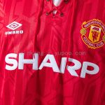 Retro 1992-1994 Manchester United Home Jersey S-XXL - 图片 5
