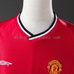 Retro 2000/2001 Manchester United Home Jersey S-XXL - 图片 6