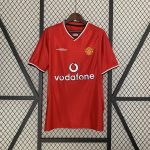 Manchester United 2000-2002 Home Retro Jersey S-XXL - 图片 7