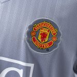 Man Utd 2007 Goalkeeper Grey Retro Jersey - 图片 4
