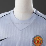 Man Utd 2007 Goalkeeper Grey Retro Jersey - 图片 6