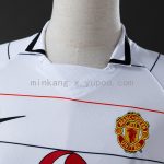 Man Utd 2003-2005 Away Retro Jersey - 图片 7