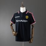 Retro 1998-1999 Manchester United Black Jersey