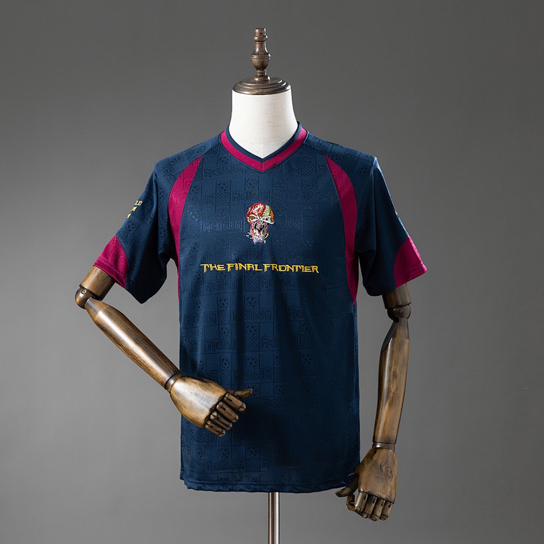 Iron Maiden x West Ham United 2010 Home Retro Jersey