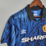 Retro 92/93 Man Utd Away Jersey S-XXL - 图片 6