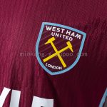 West Ham United 25/26 Player Version Home Jersey - 图片 5