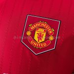 Man Utd 22/23 Home Long Sleeve Player Version Jersey - 图片 5