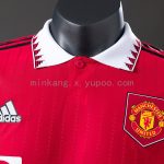 Man Utd 22/23 Home Long Sleeve Player Version Jersey - 图片 7