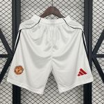 25/26 Manchester United Home Shorts S-XXL