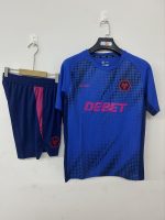 25/26 Manchester United Training Suit Blue - 图片 3