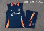 Manchester United 24/25 Vest Navy Blue - 图片 2