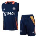 Manchester United 24/25 Vest Navy Blue - 图片 8