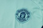 Manchester United 24-25 Light Green Short Sleeve Training Shirt - 图片 6