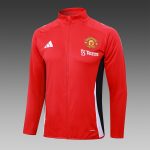 Manchester United 24/25 Red Long Zip Jacket - 图片 8
