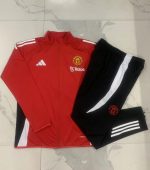 Manchester United 24/25 Red Long Zip Jacket - 图片 9