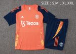 Manchester United 24-25 Orange Short Sleeve Training Shirt - 图片 2
