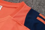 Manchester United 24-25 Orange Short Sleeve Training Shirt - 图片 6