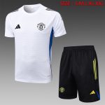 Manchester United White Short Sleeve Training T-Shirt