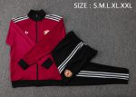 Manchester United 24/25 Long Zip Jacket Maroon - 图片 2
