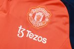 Manchester United 24/25 Polo Shirt Orange - 图片 6
