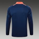 Manchester United 24/25 Long Zip Jacket Navy Blue - 图片 3