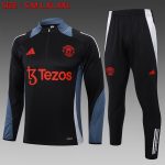 Manchester United 24/25 Black Half-Zip Jacket