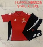 Manchester United 24-25 Red Polo Shirt - 图片 9