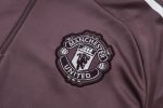 Manchester United 25/26 Half Zip Jacket Grey Purple - 图片 6