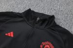 Man Utd 23-24 Black Long Zip Jacket - 图片 7