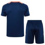 Manchester United 24-25 Short Sleeve Training Shirt Blue - 图片 7