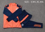 Manchester United 24/25 Orange Long Zip Jacket - 图片 2
