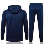 Manchester United 24/25 Half-Zip Hoodie Navy Blue - 图片 8