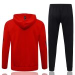 Manchester United Red Long Zip Jacket with Hood - 图片 7