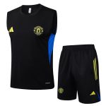 Manchester United 2526 Vest Black (Yellow Logo) - 图片 8
