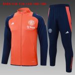 Manchester United 24/25 Orange Kids Long Sleeve