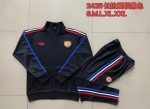 Manchester United 24/25 Black Long Zip Jacket (Three Stripes Logo) - 图片 9