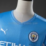 Manchester City 21/22 Home Retro Jersey - 图片 9