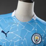 Manchester City 2020/2021 Home Retro Jersey - 图片 8