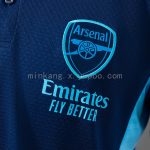 Arsenal 25/26 Polo Shirt - Navy Blue - 图片 5