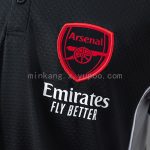 Arsenal 25/26 Polo Shirt - Black - 图片 5
