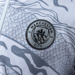 Manchester City Reversible Jacket Windbreaker - White & Mint Green - 图片 8